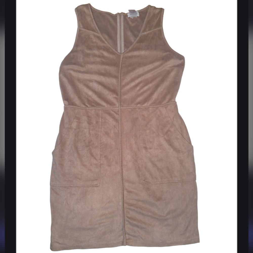 ⭐3/$15⭐Sienna Sky Velour Patchwork Dress